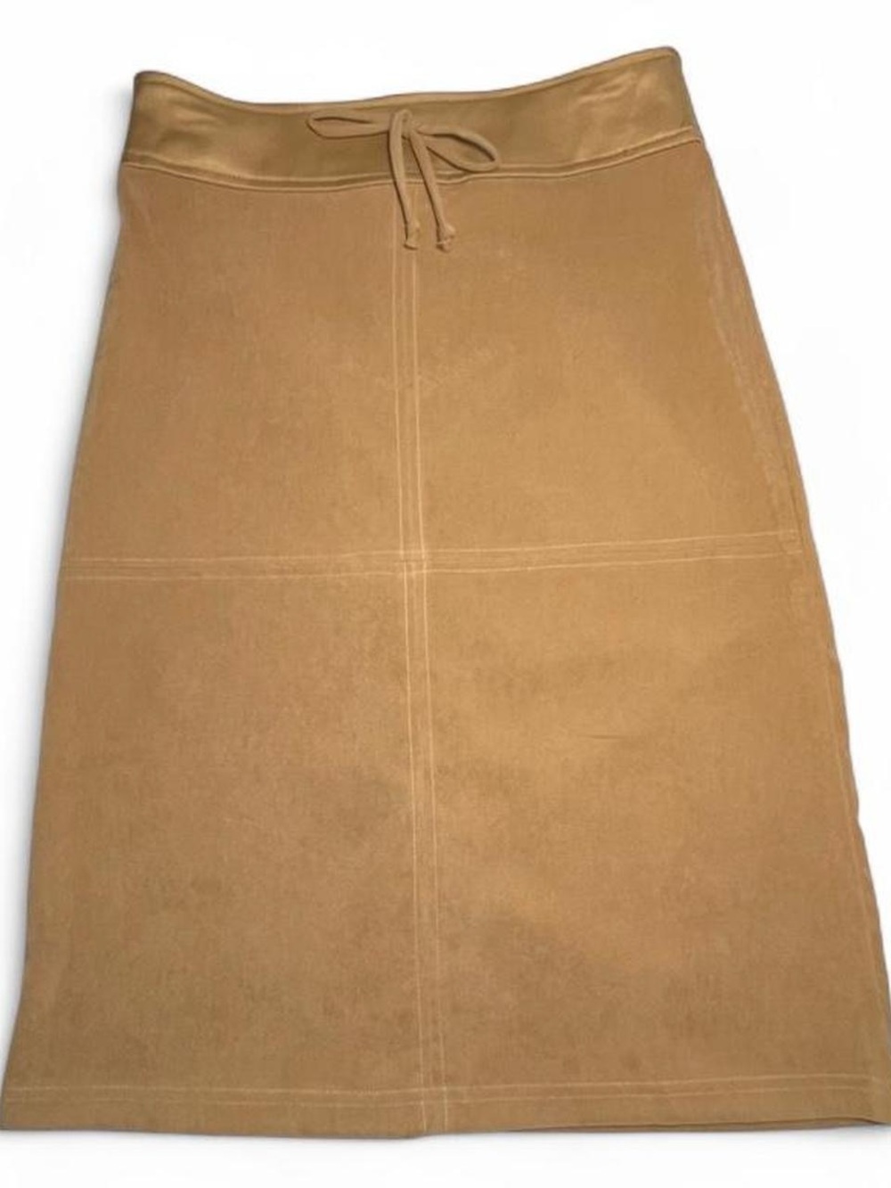 Vintage Women's Tan Midi Skirt